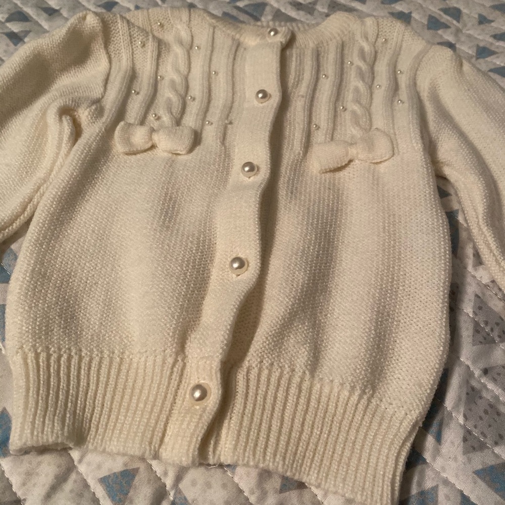 3T Ivory Sweater